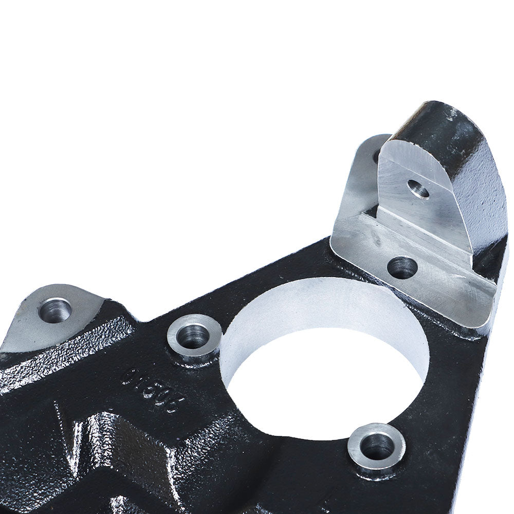 Pair of 2-Inch Front Drop Lowering Spindles Replacement for 99-06 Silverado Sierra 1500 2WD