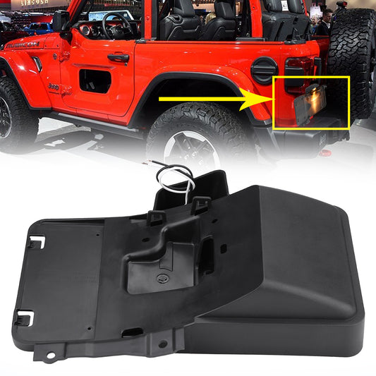 munirater Rear License Plate Mounting Holder Bracket Replacement for 2007-2017 Wrangler JK