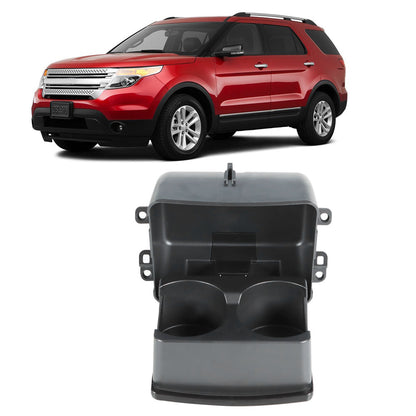 munirater Black Center Console Cup Holder Replacement for 2011-2015 Explorer BB5Z-7813562-BA