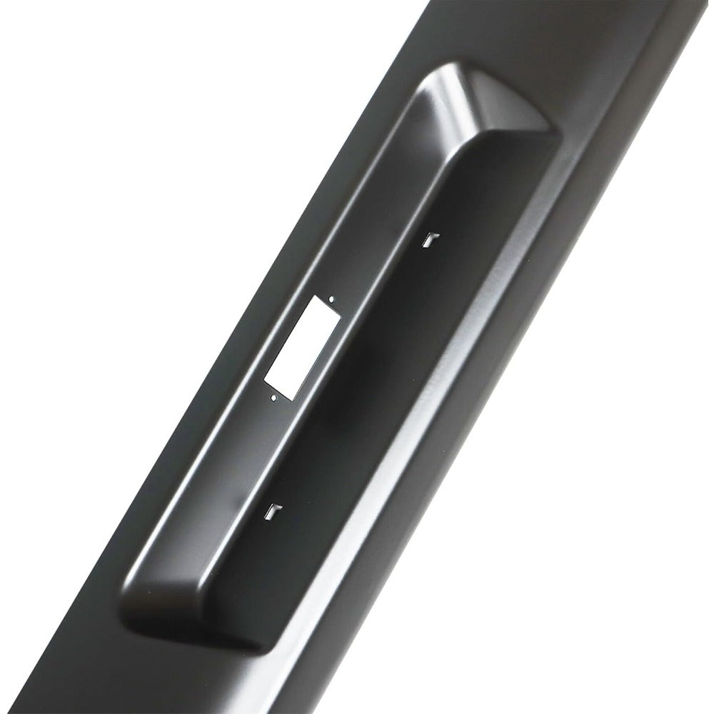 Black Steel Rear Bumper Roll Pan for Toyota Tacoma 1995-2004