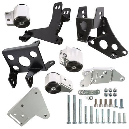 munirater Engine Swap Mount Bracket Replacement for Honda 96-00 Civic K Series K20 K24 EK Chassis