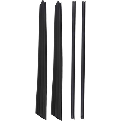 Front Window Weatherstrip Kit for 1994-2002 Dodge Ram Trucks, 4-Piece