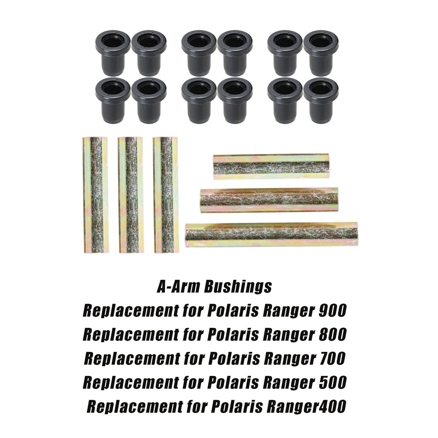 munirater Rear A-Arm Bushings Kit 50-1115 Replacement for Polaris Ranger 900 800 700 500 400