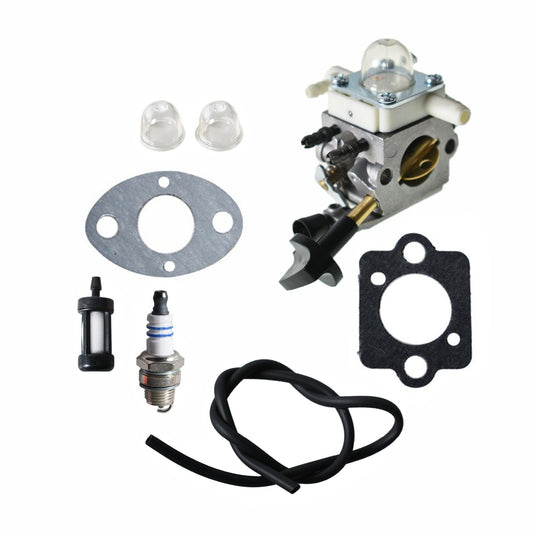 munirater Carburetor,Replacement for SH56 SH86 SH86C Carb Replacement for ZAMA C1M-S261B Leaf Blower with Primer Bulb Spark Plug Fuel Filter Gasket