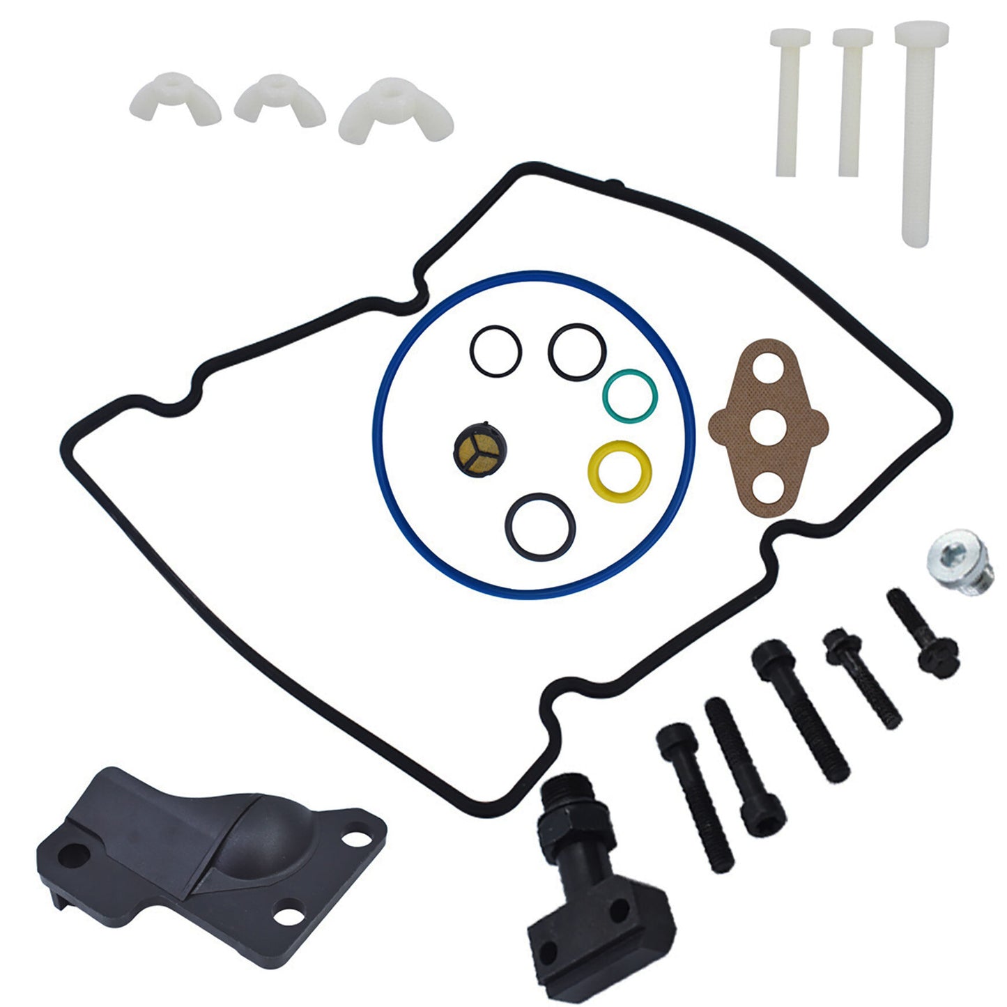 munirater 6.0L STC HPOP Fitting Update O-Ring Repair Kit Replacement for F250 F350 F450 F550 Vehicles 4C3Z-9B246-F