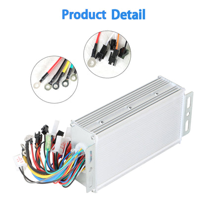 munirater 36-48V 500W DC Brushless Motor Speed Controller Replacement for E-Bike Scooter