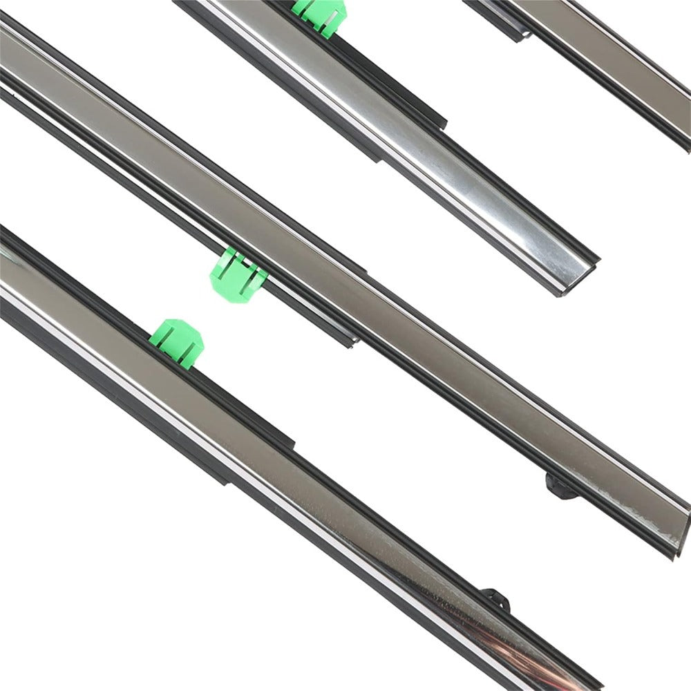 Chrome Outer Window Belt Weatherstrip Kit for 2012-2016 Honda CR-V