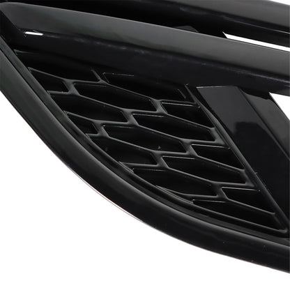 munirater Left Side Air Vents Fender Grill Trim Black Replacement for 2014-2017 Range Rover Sport