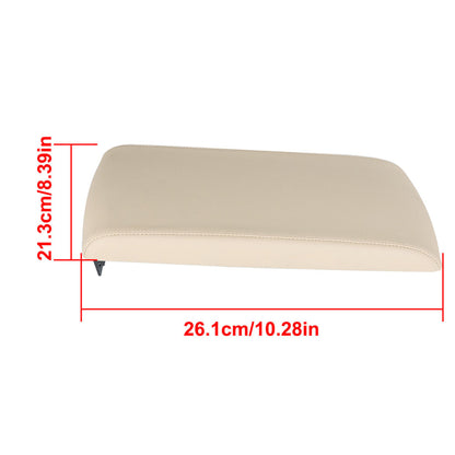 munirater Beige Car Armrest Lid Center Console Lid Cover Replacement for Flex 2013-2017 02ITG1210ABE FA8Z-7406024-AA