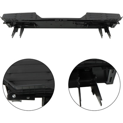 Black Rear Step Bumper for Toyota Tundra 2022-2024, with Sensor Holes, without Tow Hitch, TO1103140