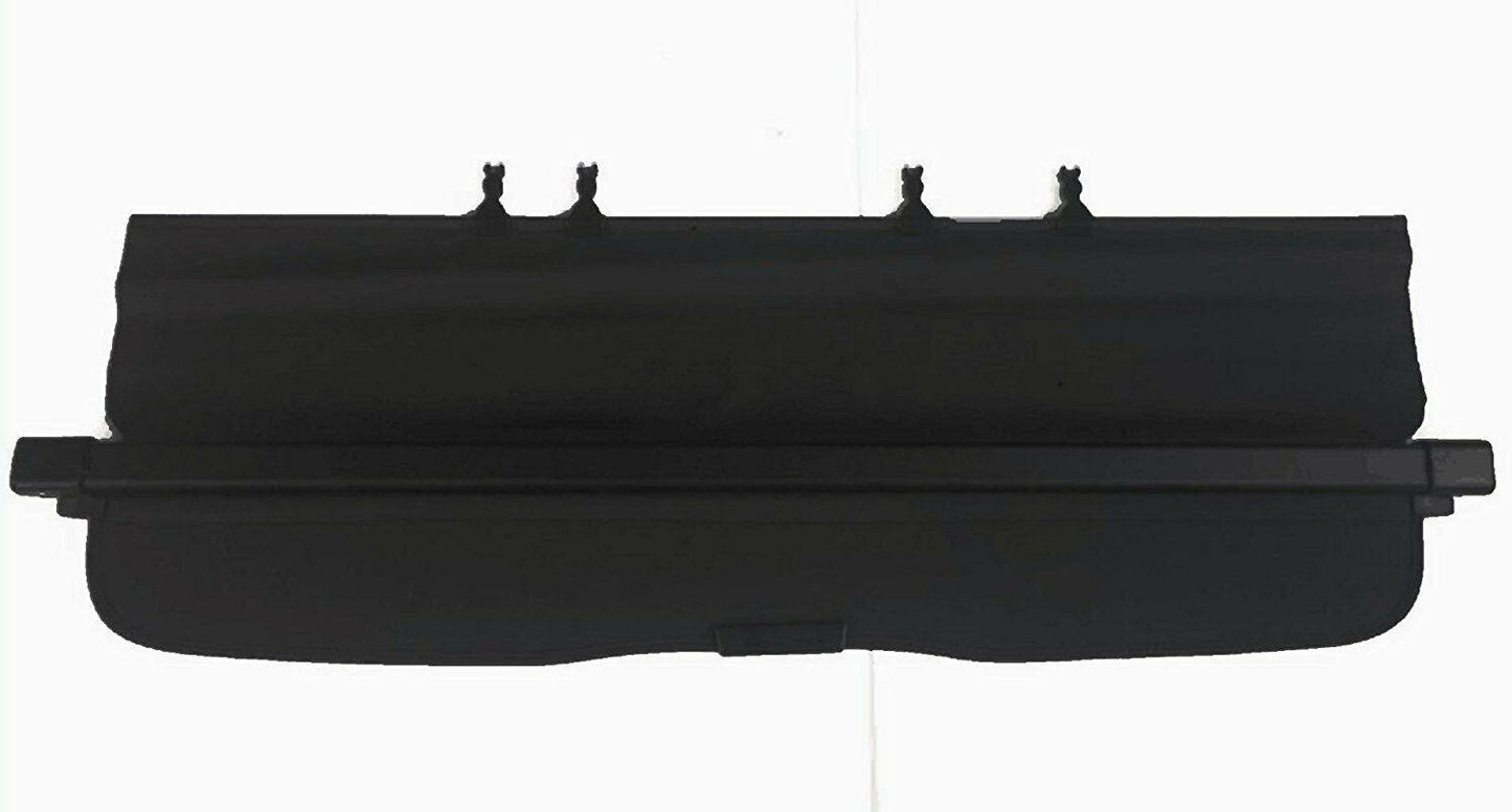 munirater Black Rear Trunk Cargo Luggage Security Shade Cover Replacement for 2014-2018 Subaru Forester Manual Door