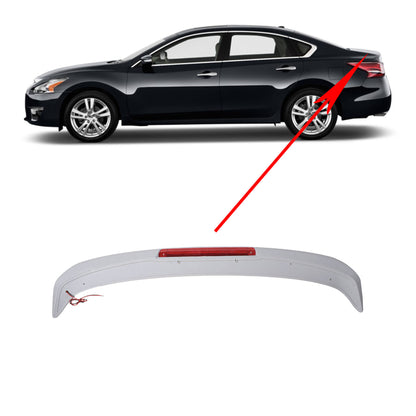 munirater Trunk Spoiler Wing Styling Kit with LED Replacement for 2013 2014 2015 Altima 4dr Factory Style