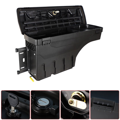munirater Truck Bed Storage Box Toolbox Lockable Storage Box, Replacement for Toyota Tacoma 2005-2020 2-Pack, Left Driver & Right Passenger Sides Truck Bed Tool Box