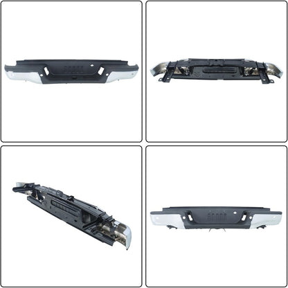 Chrome Steel Rear Step Bumper for Ford Ranger 2019-2023, FO1103231