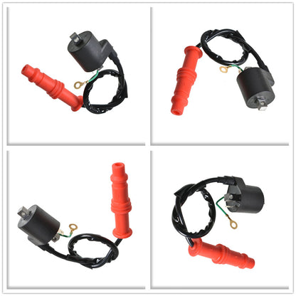 munirater Ignition Coil & Spark Plug Replacement for Polaris Sportsman 500 1996-2002