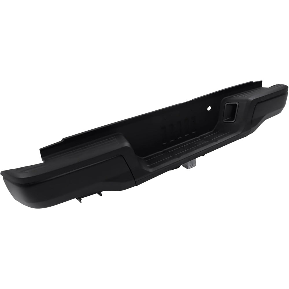 Black Steel Rear Step Bumper for Ford Ranger 2019-2023, FO1103225