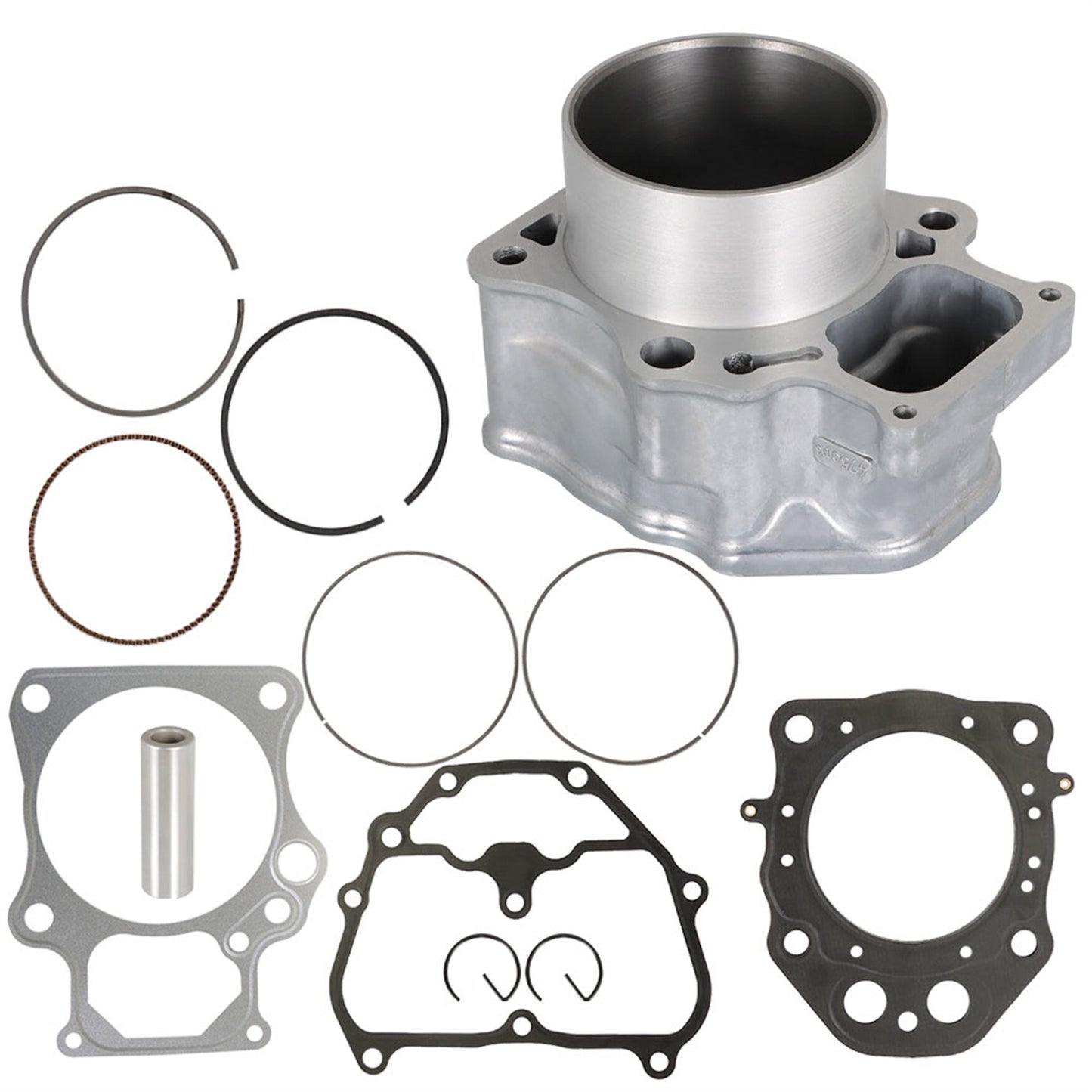 munirater 92mm 475cc Cylinder Piston Gasket Top End Kit Replacement for 2012-2019 TRX500 Foreman 2012-2019 Rubicon 12100-HR0-F00 12315-HR0-F01 13112-MAT-000 12251-HR0-F01 12191-HR0-F01