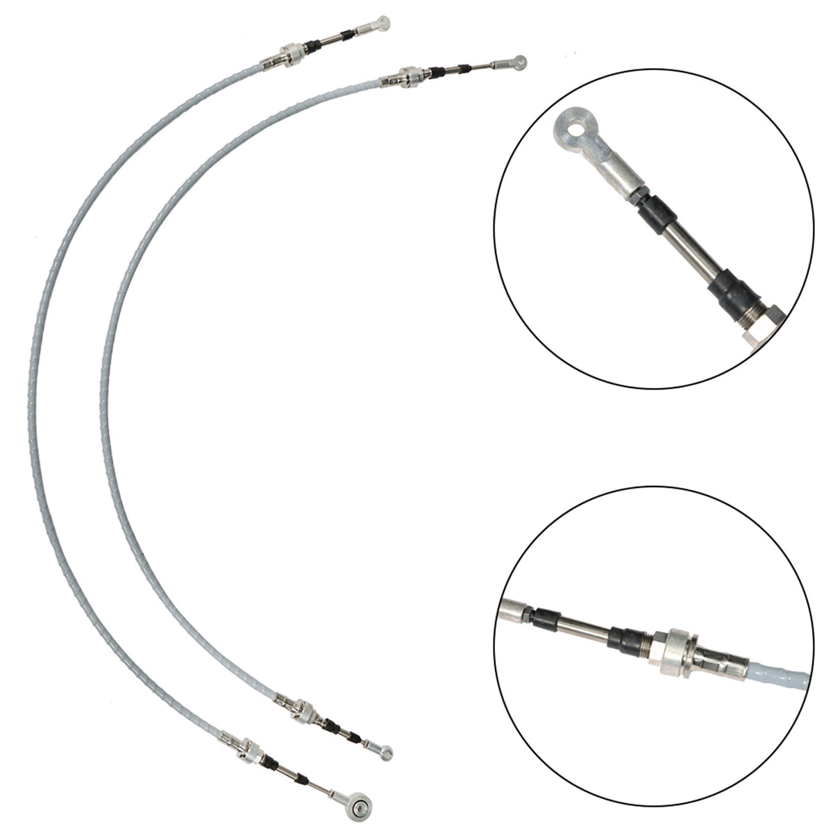 munirater Shifter Cables Shift Linkage Replacement for RSX K20 K24 K Swap Series EG EK K-Series Civic CRX