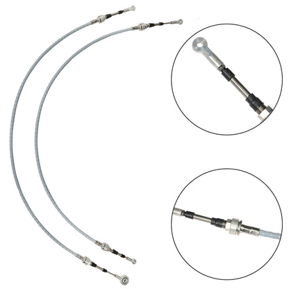 munirater Shifter Cables Shift Linkage Replacement for RSX K20 K24 K Swap Series EG EK K-Series Civic CRX