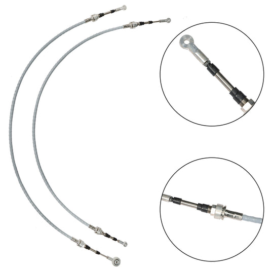munirater Shifter Cables Shift Linkage Replacement for RSX K20 K24 K Swap Series EG EK K-Series Civic CRX