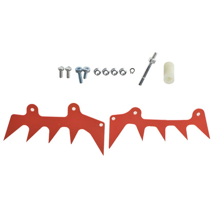 munirater Dual Felling Red Dog Bumper Spikes Catcher Set Replacement for 029 039 MS271 MS290 MS291 MS361 MS390 MS310 MS311 Chainsaw Parts