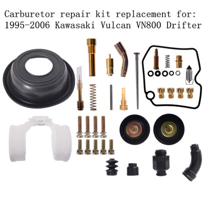 munirater Carburetor Carb Repair kit Replacement for Vulcan VN800 1995-2006