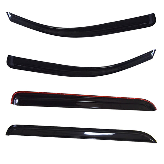 munirater Side Window Visors Rain Guard Wind Vent Shade Deflector Replacement for 2014-2018 Silverado Sierra