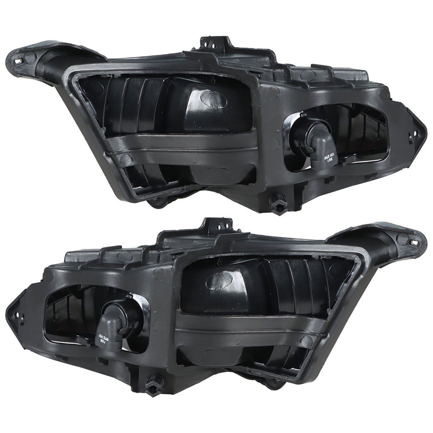 munirater 1 Pair of Clear Lens Bumper Fog Light Assembly (Left & Right Side) Replacement for Hyundai Elantra 2007-2010