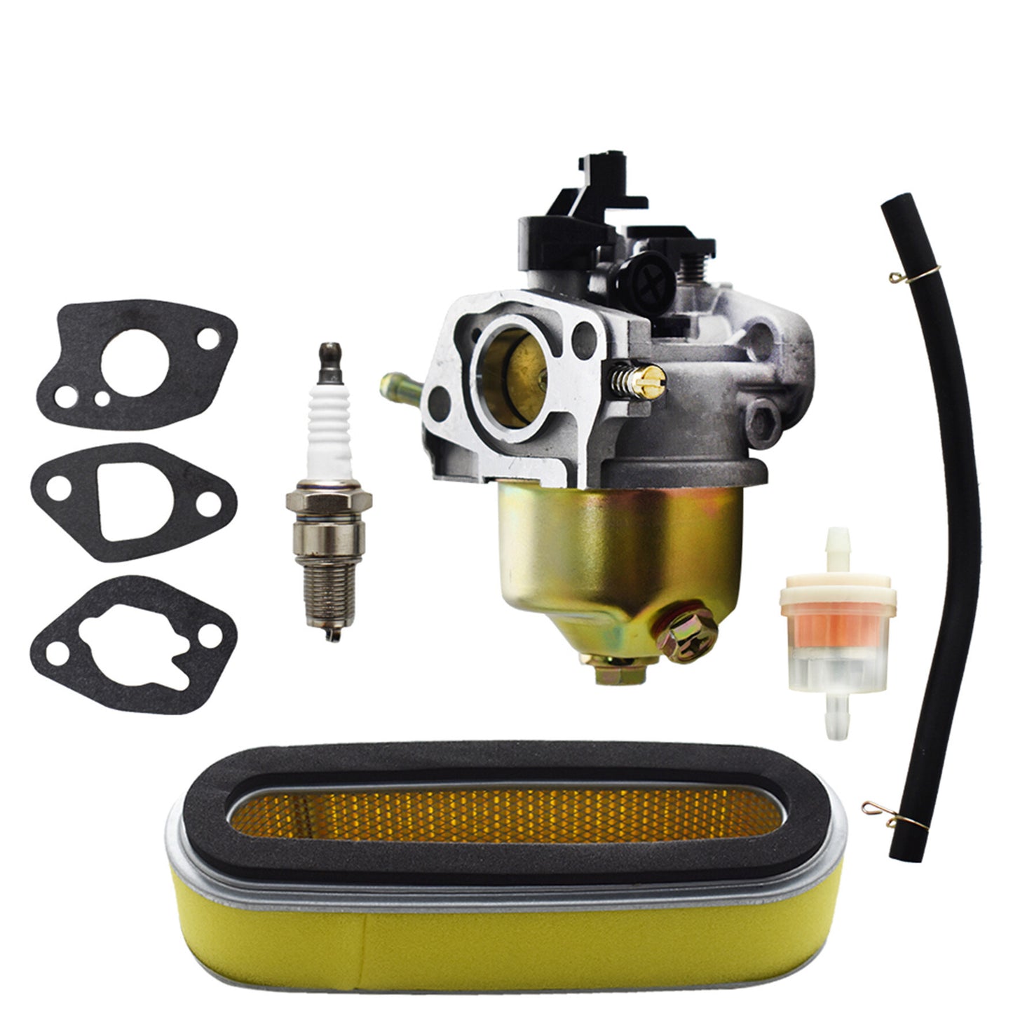 munirater GXV120 Carburetor Replacement for Honda HR214 HR215 HR194 HR195 HR214 HRA214 HR215 HR216 HRA216 HRC216 Lawn Mower GXV120 GXV140 GXV160 Motor Engine Carb Replace 16100-ZE6-W01