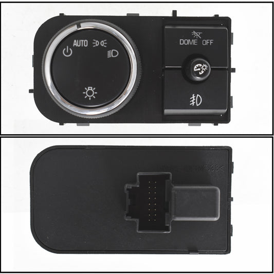 munirater Fog Light Wiring Harness and Headlight Fog Light Switch Replacement for 2007-2014 Silverado Sierra 25858705 19170439