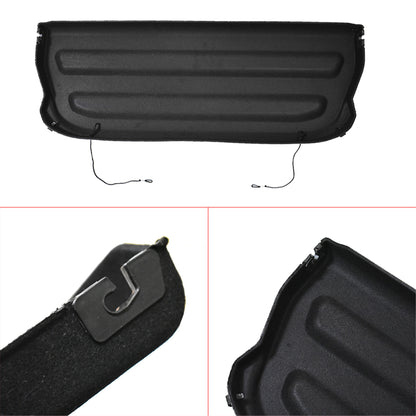 munirater Non Retractable Rear Trunk Cargo Luggage Shade Cover Replacement for 2015-2019 Honda fit