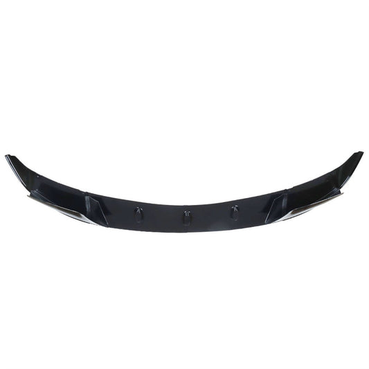 munirater Car Glossy Black Front Lip Bumper Spoiler Kit Replacement for 2011-2016 F10 5 Series M Sport