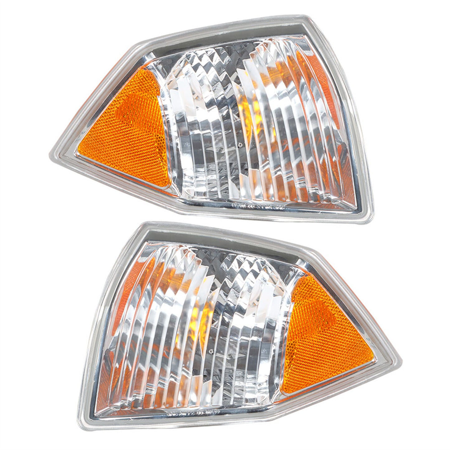 munirater Front Marker Signal Blinker Corner Parking Lights Pair Set Replacement for 07-10 Compass Driver & Passenger Side