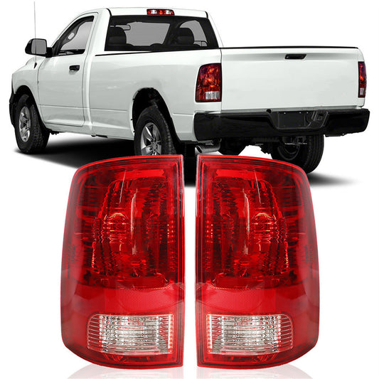 munirater Pair of Tail Light Assembly Replacement for 2009-2020 Ram Pickup Truck Driver and Passenger Side 55277415AF 55277414AF