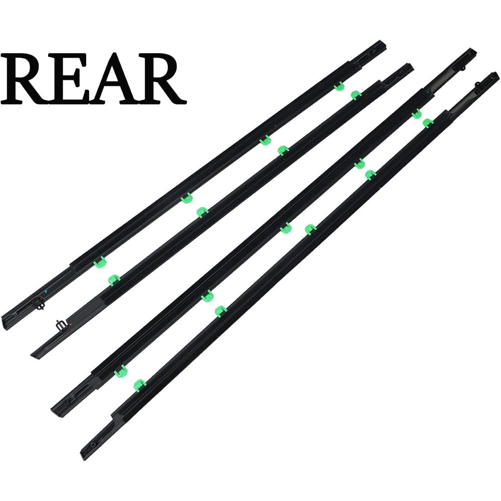 Chrome Outer Window Belt Weatherstrip Kit for 2012-2016 Honda CR-V