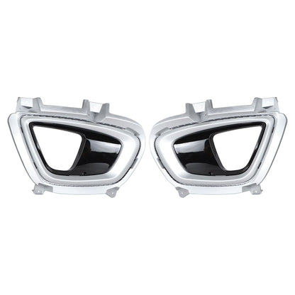 munirater Pair Driver and Passenger Front Fog Lights Bezel for 2016-2018 Kia Sorento