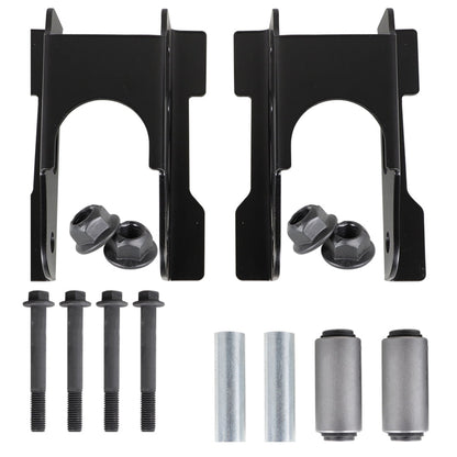 munirater 2-Pack Rear Leaf Spring Shackle Repair Kit Replacement for 1991-2002 Explorer/1997-01 Mercury Mountaineer 722-009