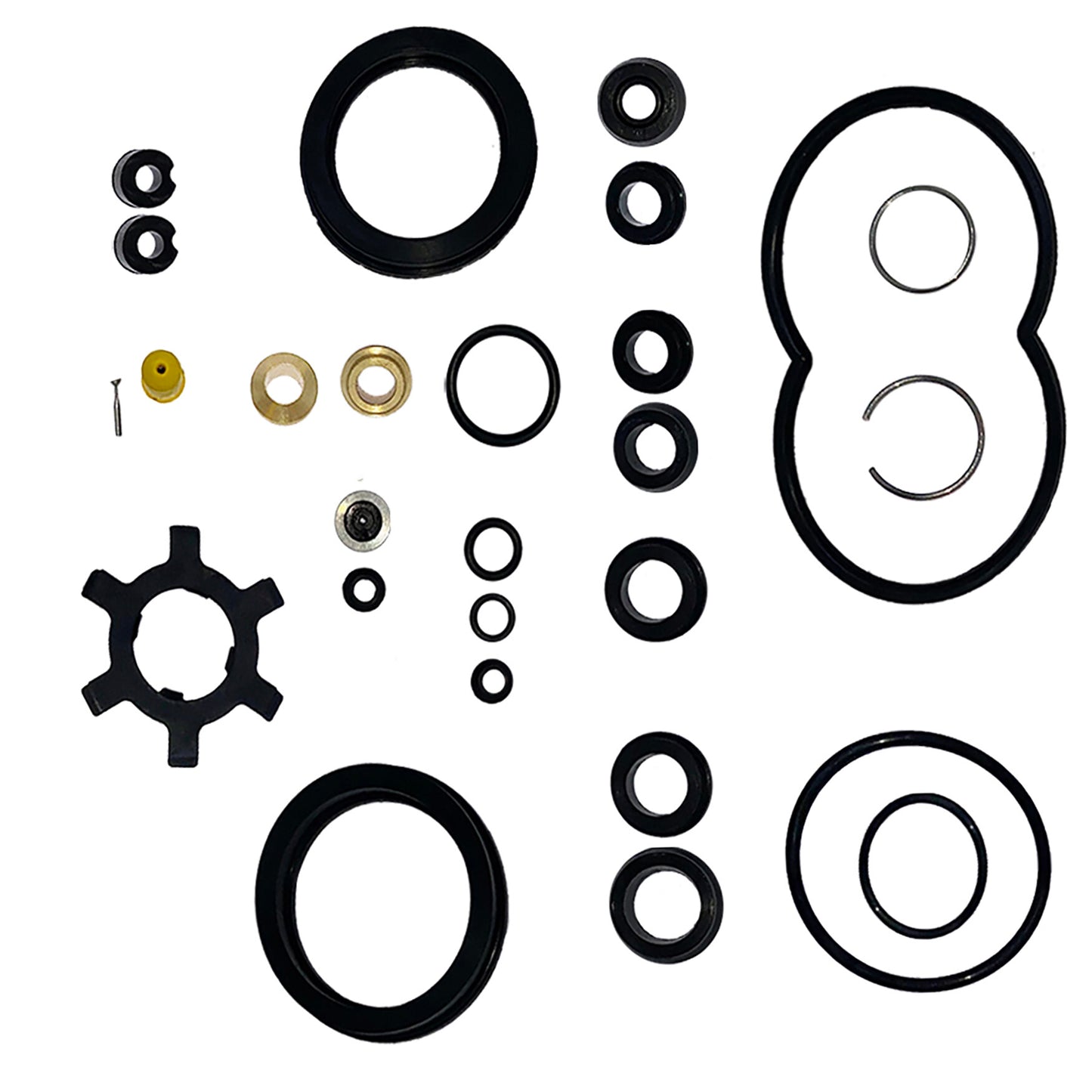 munirater Complete Seal Kit Repair Kit Replacement for F150 F250 F350 Bronco G30 S10 Silverado 1500 2500 3500