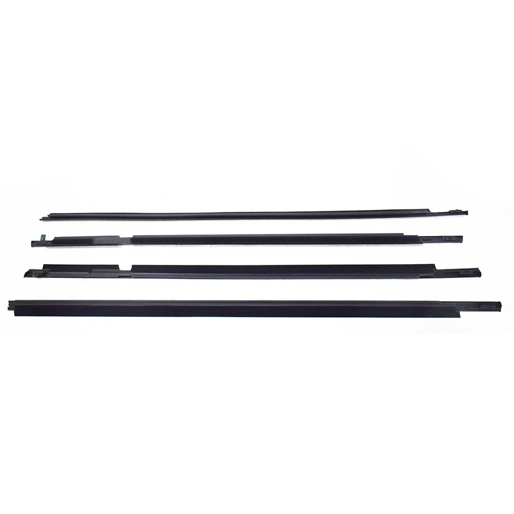 Outer Window Weatherstrip Kit for 2003-2009 Lexus GX470 & Toyota Prado, 4-Piece