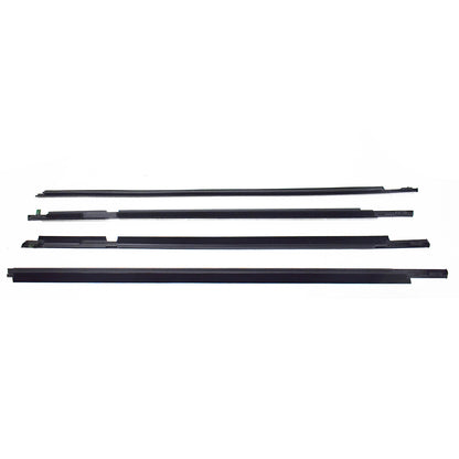 Outer Window Weatherstrip Kit for 2003-2009 Lexus GX470 & Toyota Prado, 4-Piece