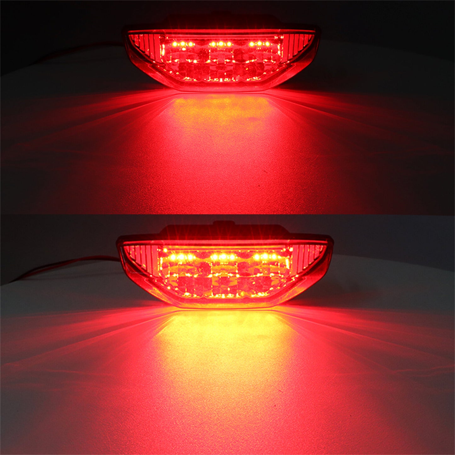 munirater Red LED Taillight Brake Lamp ATV Replacement for Honda TRX 250 300 400EX TRX400X 500 700