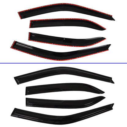 munirater Side Window Visor Vent Rain Guard Deflector Replacement for 1996-2000 Civic Sedan 4-Door
