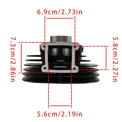Cylinder Piston Crankshaft Gasket & Seal Kit for Yamaha Blaster 200 1988-2006