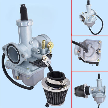 munirater Carburetor Carb with Air Filter Replacement for Honda CB125 CB125S CG125 XL100S XR100 XR100R