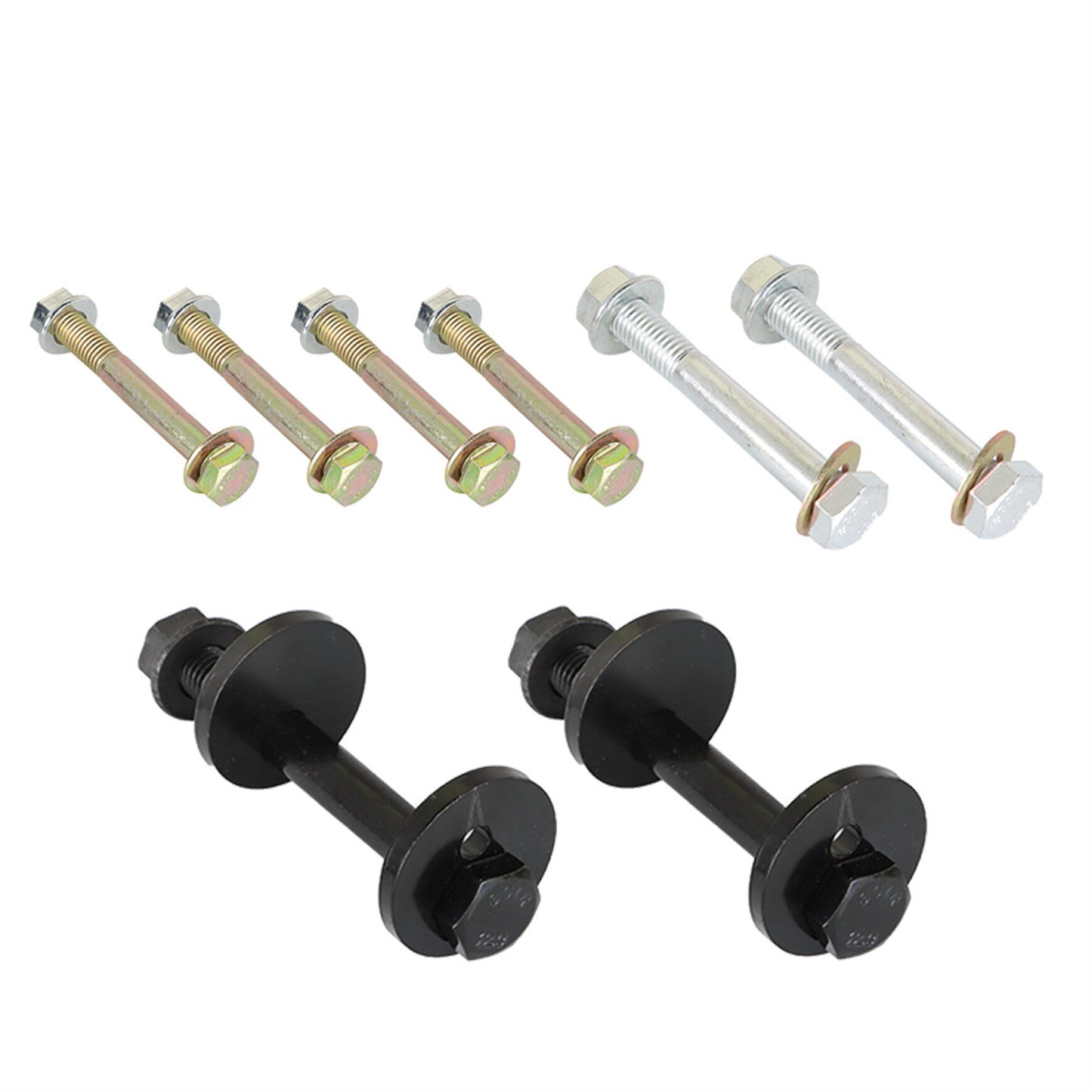 munirater Front Control Arms Cam Bolts & Hardware Kit Replacement for 1994-1999 Ram 4x4