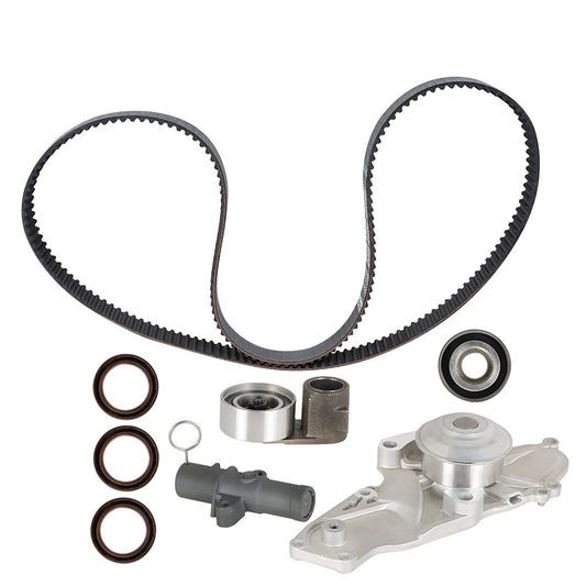 munirater Timing Belt Kit with Water Pump Replacement for 2003-2017 Acura RL Honda Odyssey J30A J32A J35A J37A TBK329