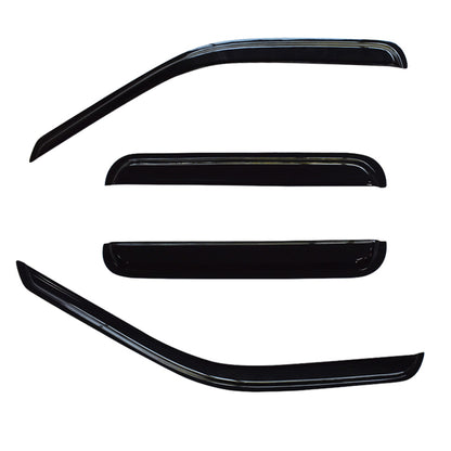 munirater Side Window Vent Visor Rain Guard Deflector Replacement for 1999-2016 F250/350/450