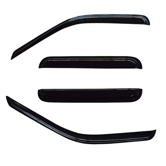 munirater Side Window Vent Visor Rain Guard Deflector Replacement for 1999-2016 F250/350/450