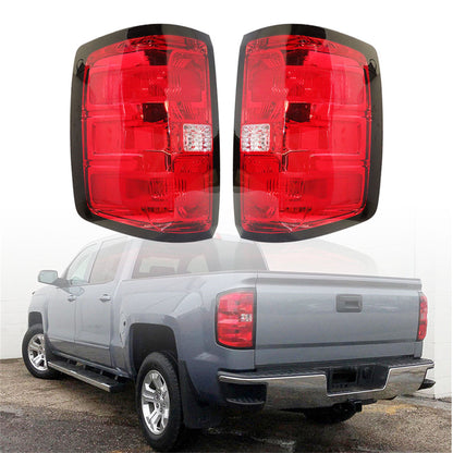 munirater Rear Tail Lights For 2014-2015 Silverado 1500 Brake Lamp Left+Right Side