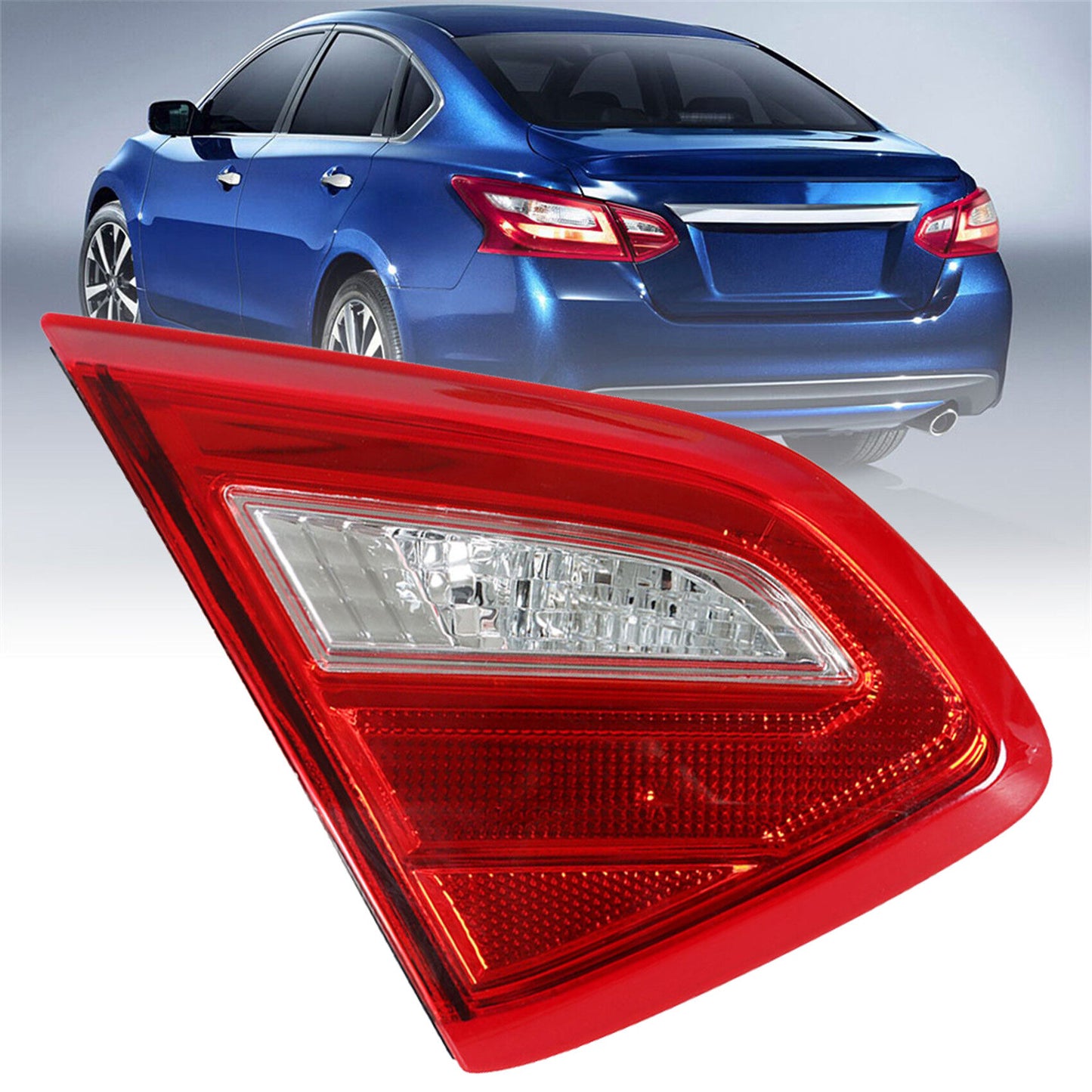 munirater Inner Tail Light Assembly Replacement for 2016-2018 Nissan Altima, Replaces Tail Light Rear Brake Lamp Left Driver Side 265459HS0A NI2802110